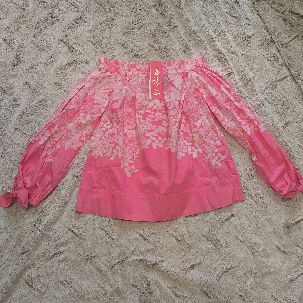 Vibrant Pink Floral Skirt